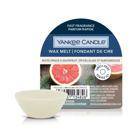 Yankee Candle Wax Melt White Spruce & Grapefruit 4 stuks 1