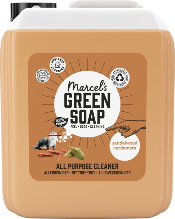 Marcel's Green Soap Allesreiniger Sandelhout & Kardemom - 5 liter 1