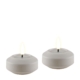 Deluxe Homeart Led Drijfkaars 2 stuks Wit 8