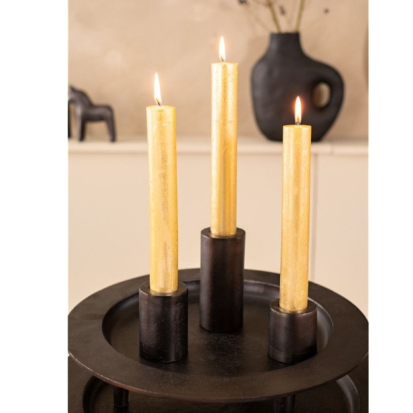 Home Society Candle Holder XL Ravi Zwart Large 2