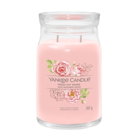 Yankee Candle Signature Large Jar Fresh Cut Roses 5