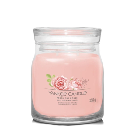 Yankee Candle Signature Medium Jar Fresh Cut Roses 4