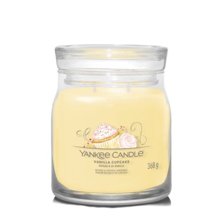 Yankee Candle Signature Medium Jar Vanilla Cupcake 10