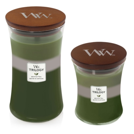 WoodWick Duo Large & Medium Candle Mountain Trail 2
