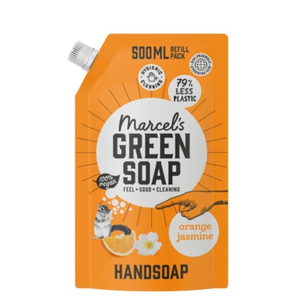Marcel's Green Soap Handzeep Navul Stazak Lavendel & Rosemarijn (500ML) 5