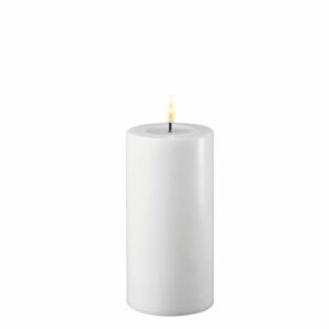 Deluxe Homeart Led Kaars Wit 7,5 x 15 cm