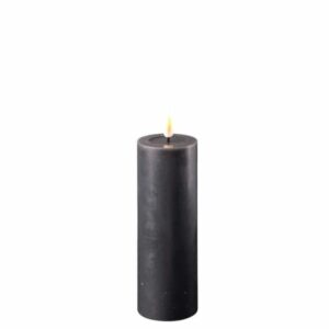 Deluxe Homeart Led Kaars Zwart 5 x 15 cm