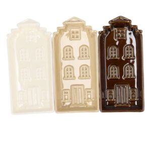 DK Design Schaaltjes set Amsterdamse Natural Brown