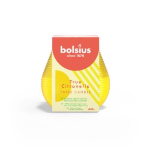 Bolsius Buitenkaars / Patiolight Citronella Geel