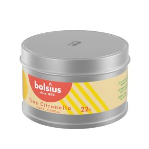 Bolsius Citronella kaars in blik