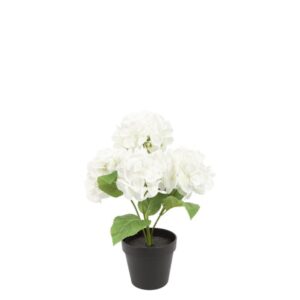 Countryfield Kunstplant Hortensia Wit