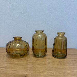 DK Design Vaasjes Set van 3 Dayah Sand