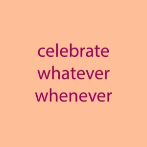 Tegeltje Celebrate