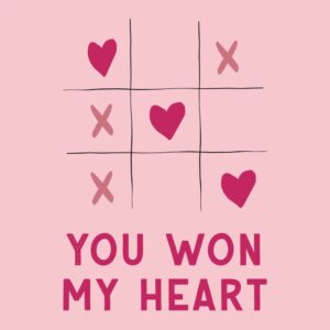 Tegeltje you won my heart