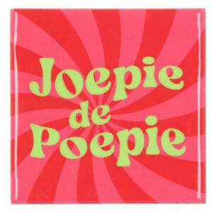 Tegeltje Joepie de Poepie