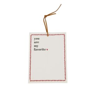 Zusss Geurzakje Favorite wit / rood