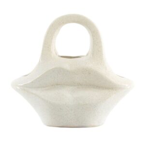 Homebound by KY Aardewerk vaas lips beige
