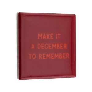 Magneettegeltje make it a december