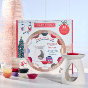 Yankee Candle 12 Wax Melts & Warmer Gift Set Apres Ski Collection