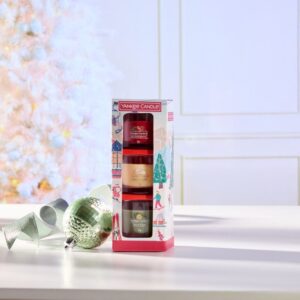 Yankee Candle 3 Filled Votive Holiday Party Set Apres Ski Collection