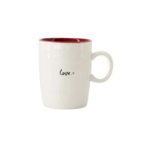 Zusss Theemok love wit/rood/zwart