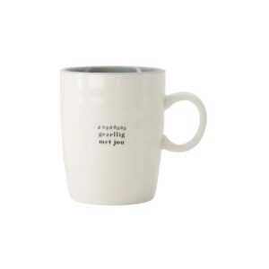 Zusss Theemok zo gezellig met jou wit/grijsblauw/zwart