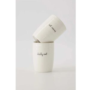 Zusss Cadeauset Met 2 Koffiemokken Daddy Cool & Hot Mama