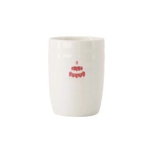 Zusss koffiemok taart wit/roze