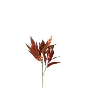 Countryfield Kunstblad Eucalyptus S metallic koper