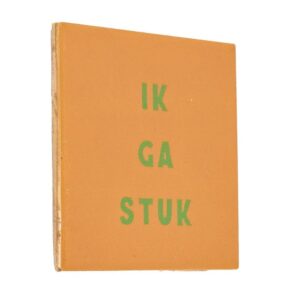 Tegeltje Ik ga stuk