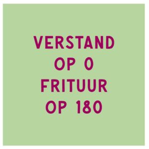 Tegeltje Verstand op 0