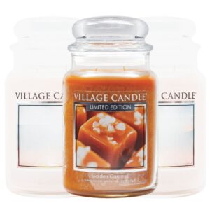 Village Candle 3 Large Jar Voordeel