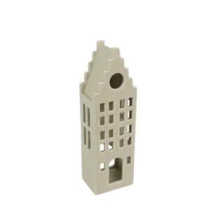 Countryfield Theelichthouder Heritage Huisje L Beige