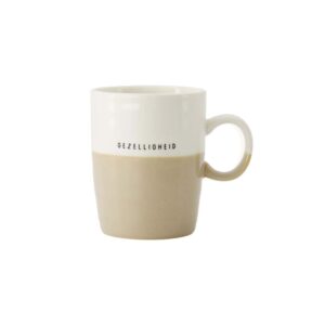 Zusss Theemok gezelligheid wit/zand