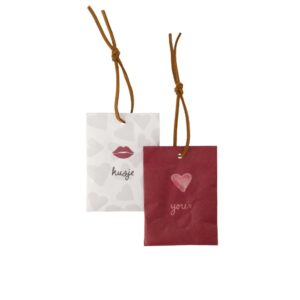 Zusss Geurzakje set van 2 Wit Rood