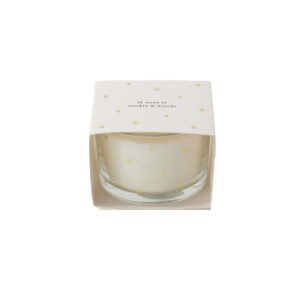 Zusss geurkaars in wikkel liefde & kracht wit/goud