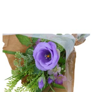 Countryfield Kunst Boeket Lisianthus Lila