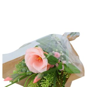 Countryfield Kunst Boeket Lisianthus Roze