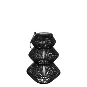 Countryfield Solar Hanglamp Onora Pearl L Zwart