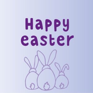 Tegeltje Happy Easter