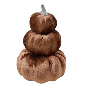 Countryfield Pumpin ornament Gestapeld Donkerbruin M