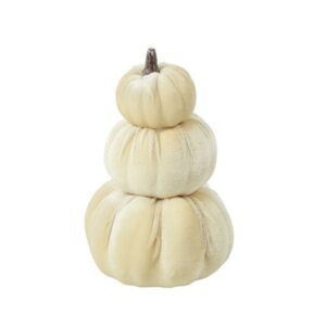 Countryfield Pumpin ornament Gestapeld Creme S