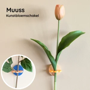 Joeff | Muuss Kunstbloemenschakel Donkergroen