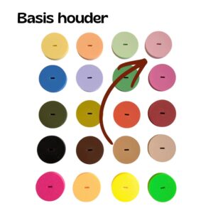Joeff | Muuss Basishouder Licht Roze