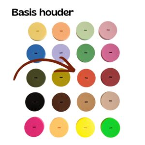 Joeff | Muuss Basishouder Oranjerood