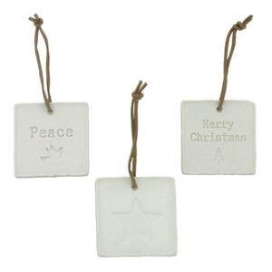Home Society Kerst Ornamentjes 3 stuks