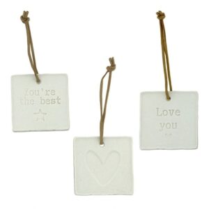 Home Society hangertjes 3 stuks Love