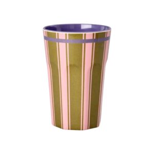 Rice Beker Large Stripe Delight