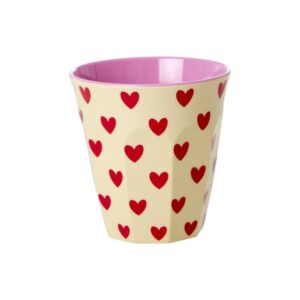 Rice Darling Hearts Beker Roze