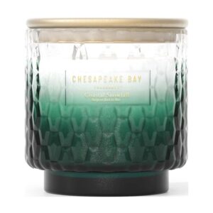 Chesapeake Bay Large Candle Coastal Snowfall